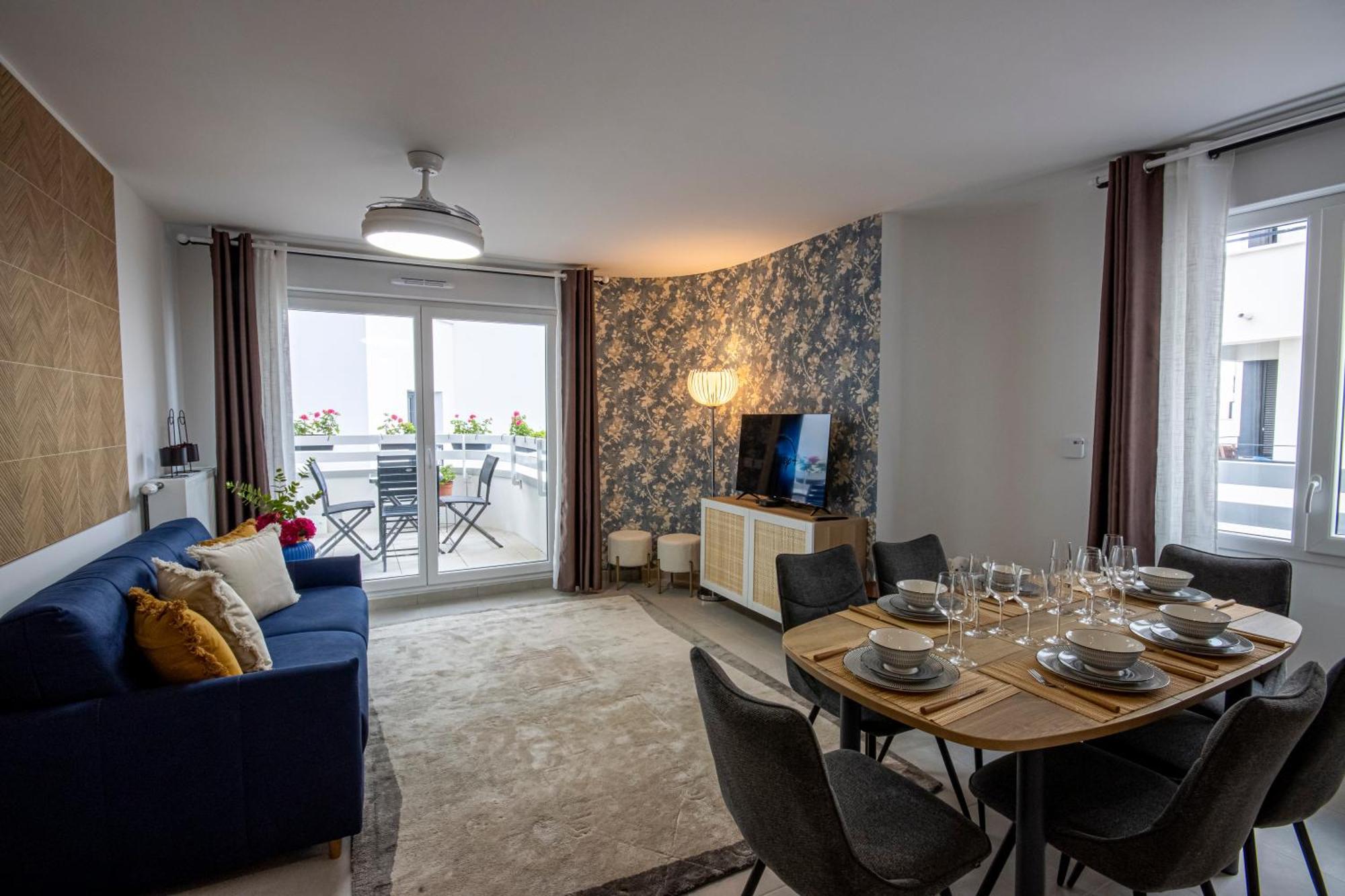 Appartement Cosy Aux Portes De Disney - 7 Pers Шессі Екстер'єр фото
